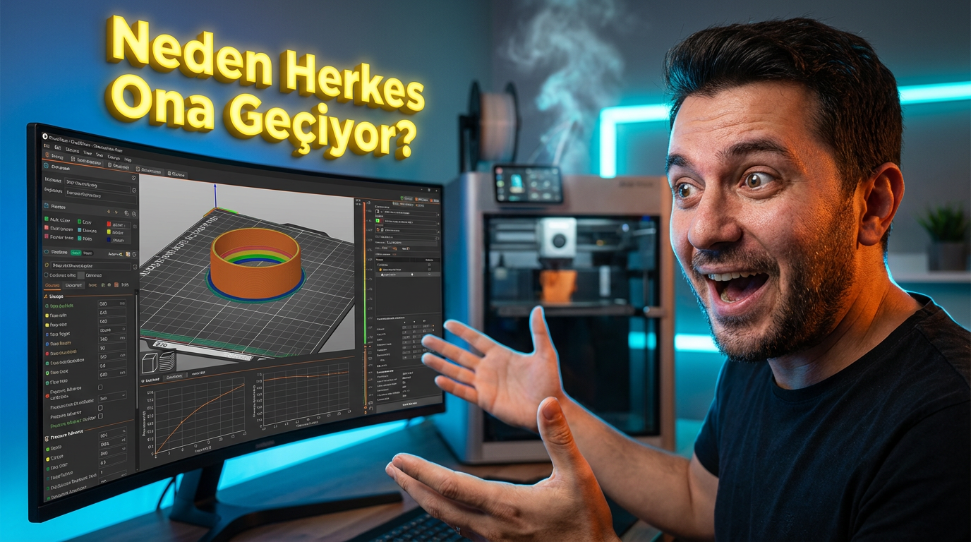 OrcaSlicer Başlangıç Rehberi: Neden Herkes Ona Geçiyor? (Kurulum ve Kalibrasyon)